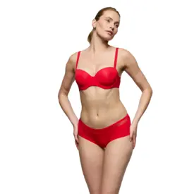 MJ0122099TRR_MARIE JO LOUIE PADDED BALCONY BRA TRUE RED