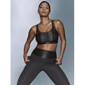 PD6000513SOT_PRIMADONNA SPORT THE GAME WIRELESS BRA SMOKEY TAUPE