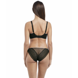 Kalhotky FREYA DAISY LACE BRIEF NOIR