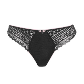 Kalhotky FREYA DAISY LACE BRIEF NOIR