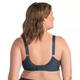 SAINEZA910TEL_SAMANTA INEZ A910 SOFT FULL CUP SIDE SUPPORT BRA TEAL