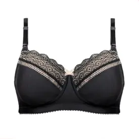 HMSOBLK_HOTMILK SHOW OFF WIREFREE NURSING BRA BLACK