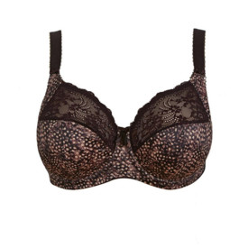 Podprsenka ELOMI MORGAN UW BANDED STRETCH BRA EBONY