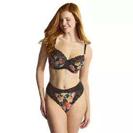 PA7287ABRE_PANACHE ENVY HIGH WAIST BRAZILIAN BLACK ROSE