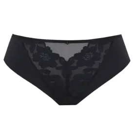 Kalhotky SCULPTRESSE FLORA BRAZILIAN BLACK
